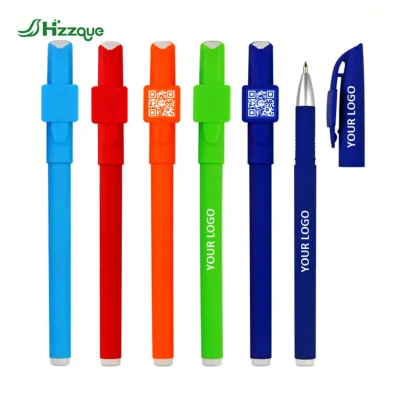 New Advertising Gel Pen Customized LOGO Business Gift Signature Pen Customized QR Code Rollerball Pen