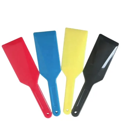 New Four Color Plastic Ink Knife 4-Piece Set 70mm Width for Offset Printing Machine Mixing Inks