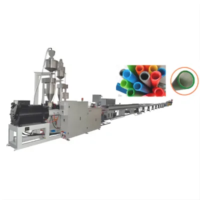 High Speed HDPE Microduct Pipe Extruder Machine Microduct Extrusion Line