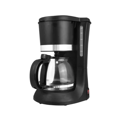 Profession Semi-Automatic Electric Drip Coffee Maker PP/Glass Material Programmable Automatic Home Hotel Use US Plug 12-Cup