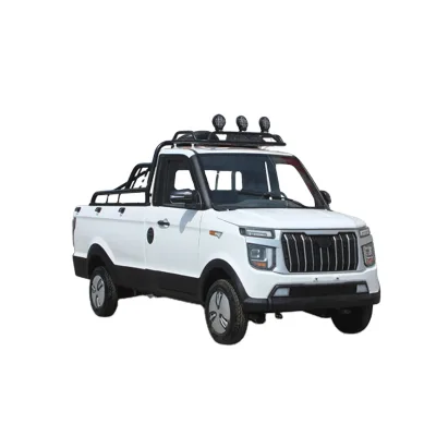 2023 Hot Selling Eec Approval Mini Electric Truck 72v4kw Electric Four Wheels Fabric AC Automatic PICKUP Lead Acid Manual 2600