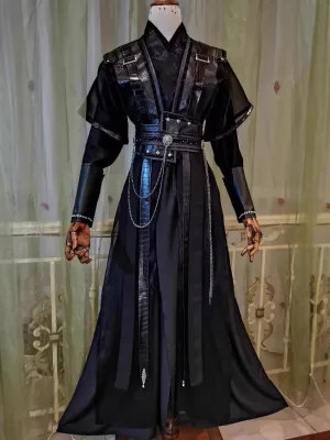 Chinese Traditionele Hanfu Kleding Mannen Vintage Hanfu Cosplay Kleding Man Japanese Samurai Paar Oude Folk Tang Pak
