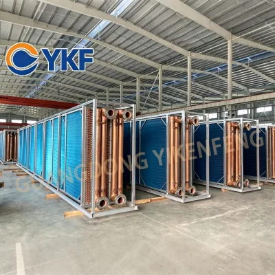 Corrosion Resistant Air Cooled AL Fins Copper Tube Cooling Coils High Temperature Heat Exchangers for Data Centre Power Station