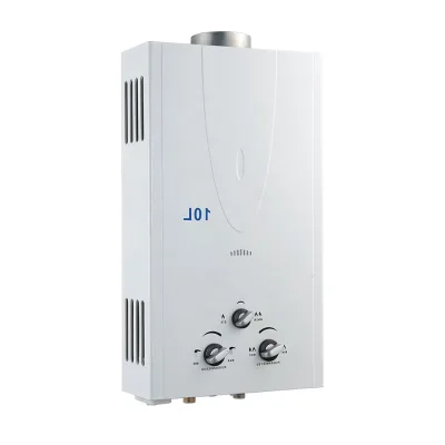 Smart Whole House Double Tube Force Fan Stainless Steel Flue Type LPG Propane Tankless Instant Heating Gas Water Heater