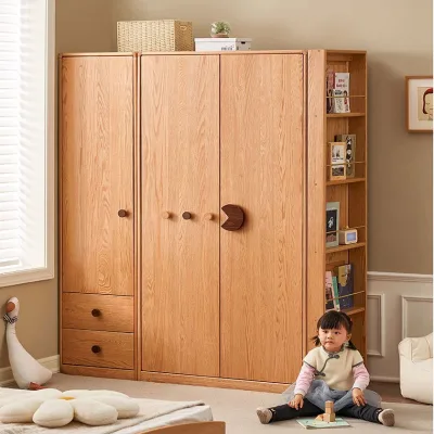 Customized Wholesale Modern Minimalist Children's Bedroom Wardrobe Suitable for Small Apartments