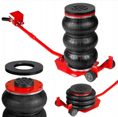 3.5Ton Air Bag Repair Car Tools Air Jack with Different Handle