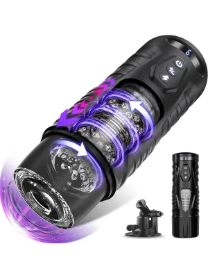 2026 Multi Function 2 in 1 7 Thrusting Rotation Stoker Man Pleasure Cup Male Masturbation for Men