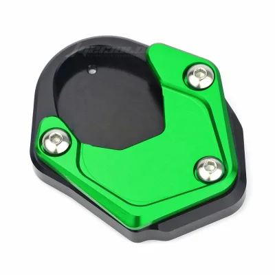 For KAWASAKI VERSYS650 NINJA400 Z400 Z250 KLX250 KLE650 Motorcycle Foot Side Stand Enlarge Kickstand Extension Plate Accessories