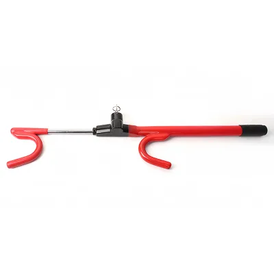 Manufacturers Direct Car Steering Wheel Lock Security protection U-lock Retractable Car Anti-theft Lock Car Parts Wholesale