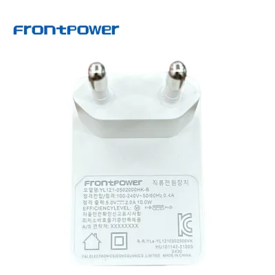 Frontpower12W 5V1A 5V2A 5V2.4A Series Power Supply Level VI Usb KC Wall Plug Fixed Type Adapter Electrical Home Appliances