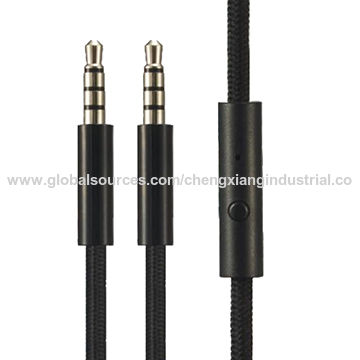 3.5mm Jack Audio Cable Nylon Braided Audio Cable