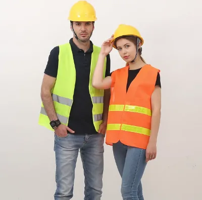 Cheapest Reflective Safety Vest Outdoor Construction Road Traffic Reflective Clothing Mesh Cloth Volunteer Sanitation Work Wear