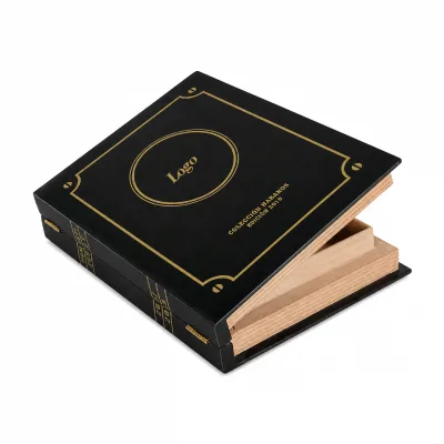 Cuban Cuban 20 Ideales Edicion 2019 Luxury Cedar Wood Book Shaped Humidor Cigar Box with Lacquer Finish and Personalized Logo
