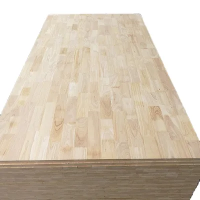 Most Popular Solid Rubber Wood Rubber Wood Planks Rubber wood board for Indoor Decoration