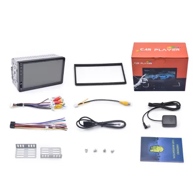 24V Multiple Theme 12 Main Interface UI Settings Radio Touch Screen Usb 7 InchCar Radio MP5 Video DVD Auto Radio Player Android