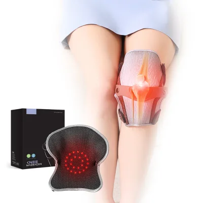 Custom logo Wireless Far Infrared Knee Massager Automatic Vibration Rapid Heating Knee Elbow Pain Rehabilitation