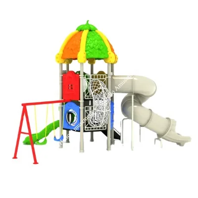 Kids Play Equipment Slide Combination Playground Outdoor Playsets With Swing For Children Play Yard