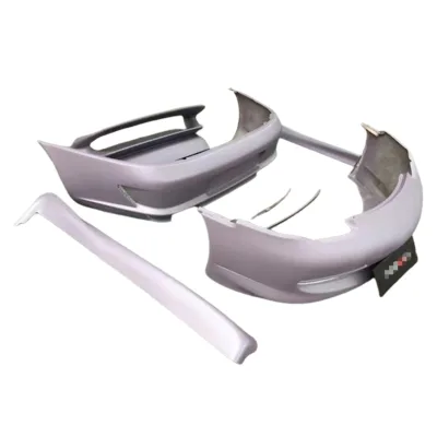 High Quality 996 Upgrade to GT3 Style Exact Fit Front Bumper Side Skirt Rear Bumper Rear Wing Body Kit