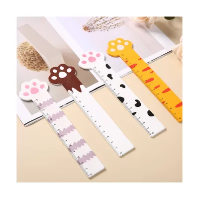 Hot Sale 14cm Office School Woonen Ruler With Print Stationery Student