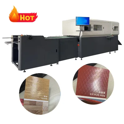 China Digital Spot Sheet to Sheet Automatic Feeding Spot Uv Coating Machine Cold Stamping Machine 3D Coating Machine for Paper