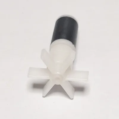FX 2Pole 6Blades L57 Magnet OD15 L25mm 3mm Shaft 40mm White Black Chinese Factory Direct Sales Bulk Pump Magnetic Ferrite Rotor
