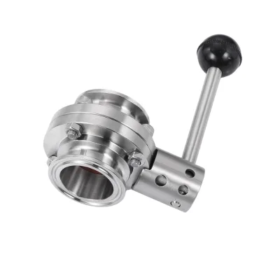 Manual butterfly Valve Quick Coupling Clamp Valve Chuck Joint 304 Stainless Steel Quick Installation butterfly Valve