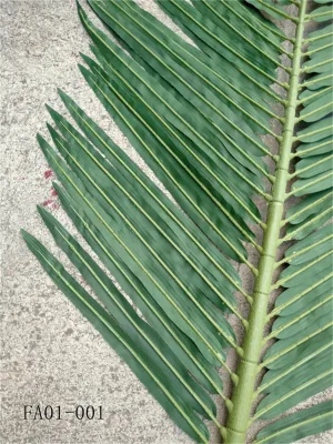 Natural Looking Faux Coconut Palm Leaf Bunch Indoor Outdoor Landscape Decoration Leaves