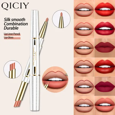 Wholesale High Pigment Lip Makeup White Lipliner Long Lasting Waterproof Creamy Lip Liner Pencil