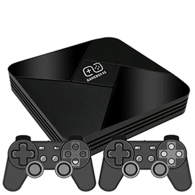 All in Stock Mini TV Video Game Console 2 Players Gamepad Set Plus Dual System Android Mini Pc Gamebox Console G5