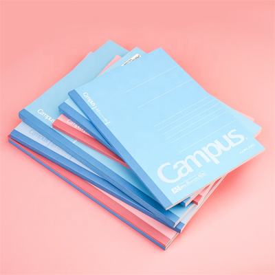 Wholesale School Supplies Cheap Double Line Printed Notebooks for Students School Cute