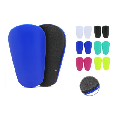 Mini 1-Pair Lightweight Portable Soccer Training Shin Pad Wear-Resistant Shock Absorbing Leg Protector Shank Board Football