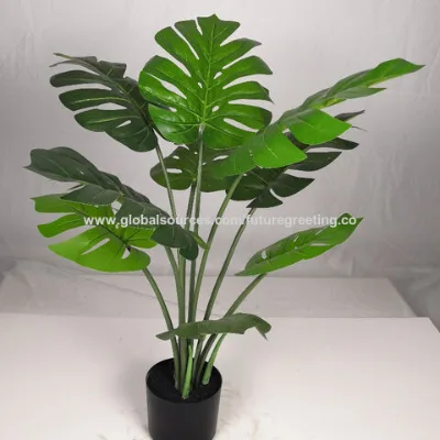 OEM Artificial tree black pot stand