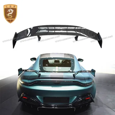Dry Carbon Fiber F1 Style Rear Wing Diffuser Lip Spoiler for Aston Martin Vantage 20-24