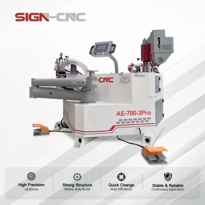 High Precision Curve Edge Banding Machine and Trimming Machine Automatic Edgebander