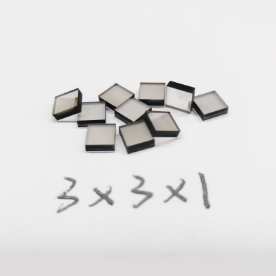 White man made synthetic optical CVD diamond plate