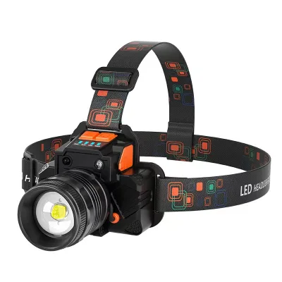 LED Rechargeable Headlamp Headlight Waterproof Outdoor Head Flashlight Light