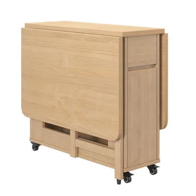 Folding Dinning Table and Chair Set Home Furniture Carton Dining Table Modern Contemporary Kitchen Table