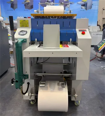 390max Full Automatic Laminating Machine Auto Feeding Double Side Hydraulic Roll Laminating Machine With 50l Air Pump