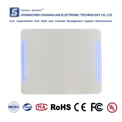 Discreet Ceiling-Mount RFID Antenna - Hidden Security Solution for Supermarket Interiors