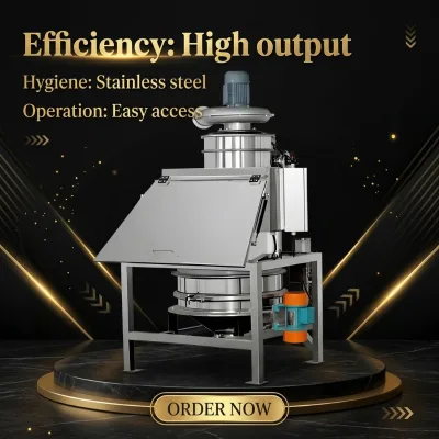 Energy Efficient Powder Dust-Free Feeding Dump Station