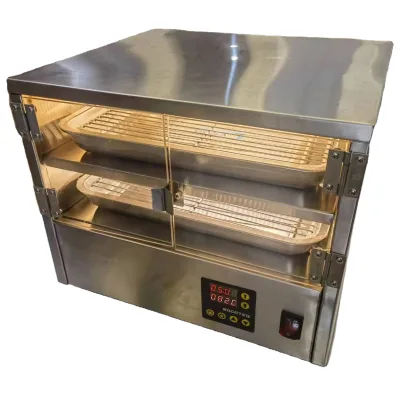 Commercial Restaurant Catering Equipment High Quality Electric Burger Patty Food Heated Warmer Counter Display