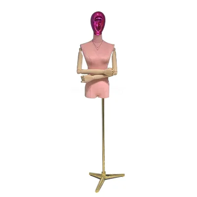 New Fashion Femail Fabric Mannequins Female Dummy Dress Mannequin