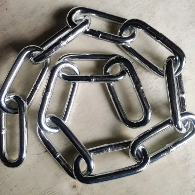 High Quality SS304/316 DIN763/DIN766 Stainless Steel Link Chain Carbon Steel Welded Link Chain Lifting Chain