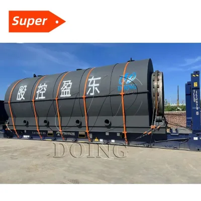 Different Capacity pyrolysis machine From 1ton to 15ton can Process Several raw materials In one same Plant