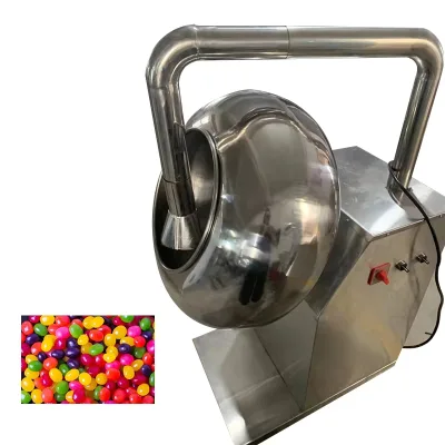 Automatic Sugar Coating Machine for Nuts and Peanuts New Condition
