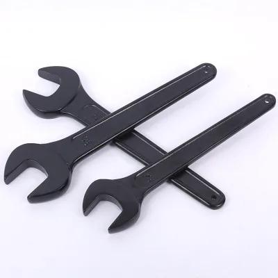 Single-end long handle high strength open end wrench