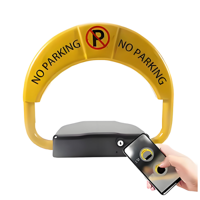 Custom Public Parking Lot Ground Anti-Theft Battery Remote Control 180 Degree Rotating Car Parking Lock
