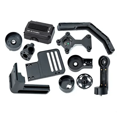 Custom Anodized CNC Machined Aluminum Drone Accessories OEM ODM Milling Turning for UAV Motor Mount Bracket CNC Machining Parts