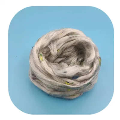 Dark Grey 3D*88mm   Viscose  Top  Fiber  for  Spinning