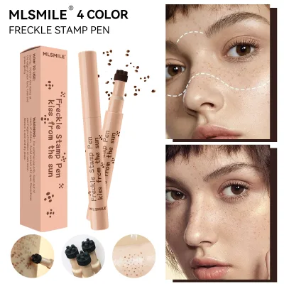 Private Label Natural Freckle Pen Waterproof Long-lasting Face Makeup Easy Application and Non-smudging Simulated Freckles